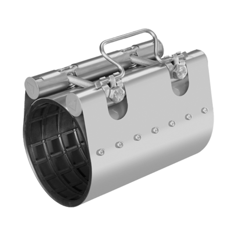 FRIACLAMP abrazadera de reparación de acero inoxidable, de una pieza