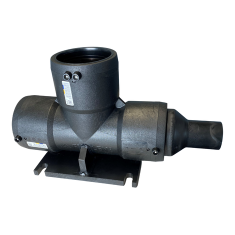 Pieza en T con sección de pie, SDR 11