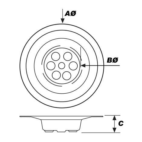 Válvula acero inox.