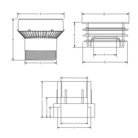 Válvula de admisión de aire para ventilación de redes de evacuación