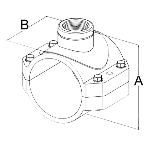 Collarín (4 tornillos)