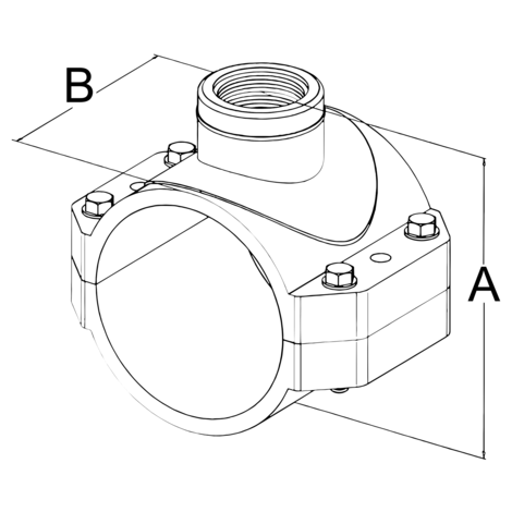 Collarín (2 tornillos)