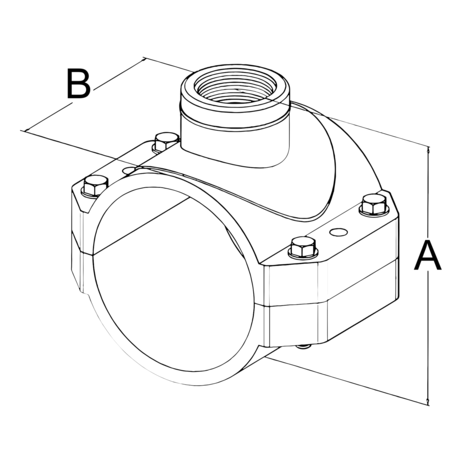 Collarín (4 tornillos)