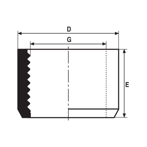 HFT - Inserto roscado.