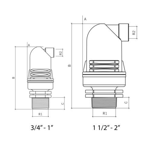 Ventosa doble efecto