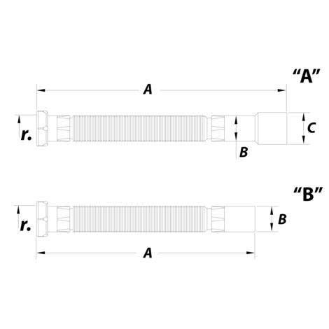 Manguito flexible jta.conica