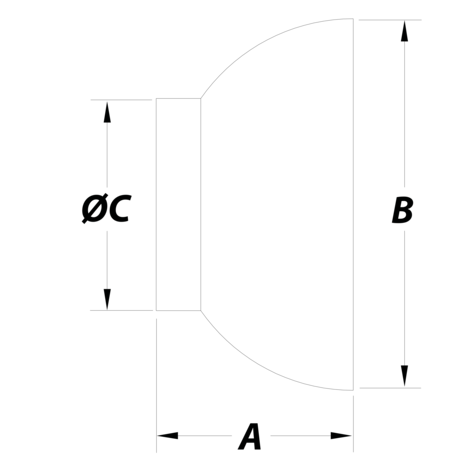 Plafón embellecedor cromado