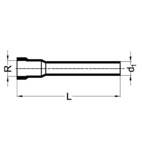 Conector roscado para sumidero de canalón R63
