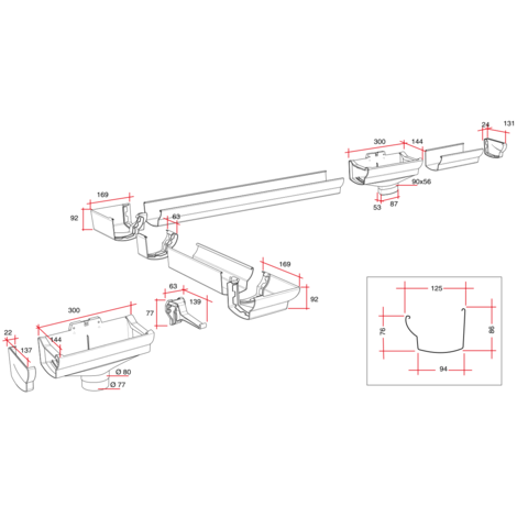 Bajante dilatación tubular Ovation