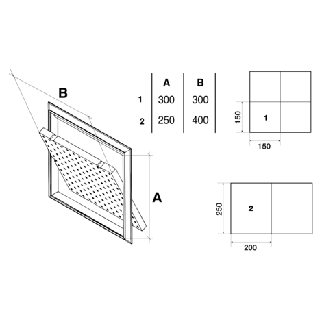 Registro bañera para azulejos