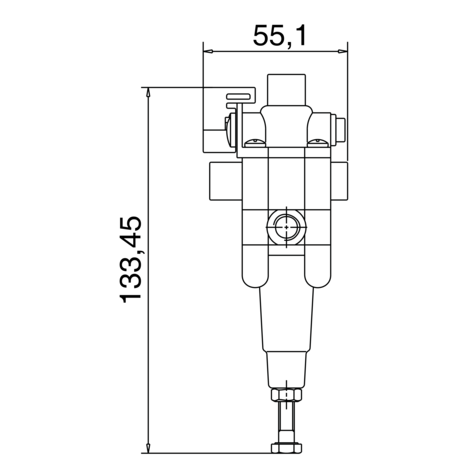 Relé minipiloto 5 vías