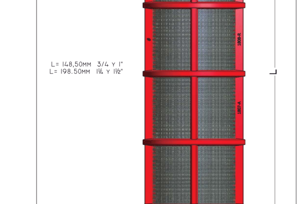 Cotas filtros malla pequeños