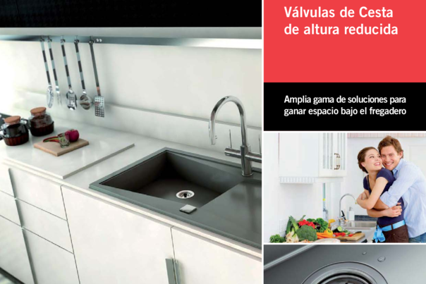 Folleto Válvula cesta altura reducida
