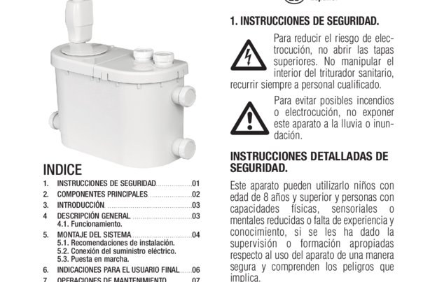 Manual de instalación CICLON LS EB-705