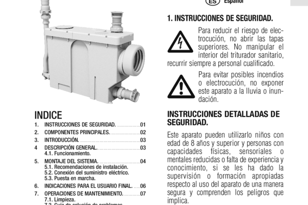 Manual de instalación CICLON CS