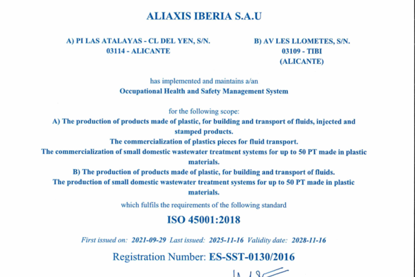 CERTIFICADO IQNET JIMTEN ISO-14001