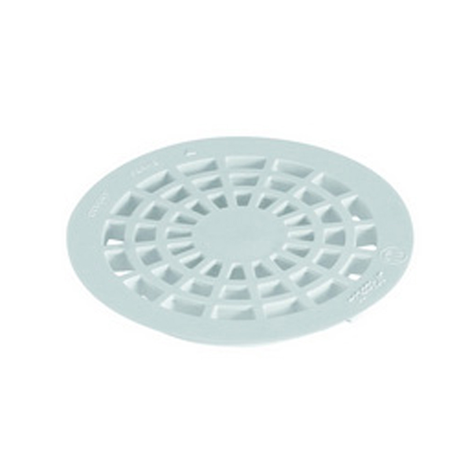Rejilla para sumidero suelo vinilico PVC blanco, con cerco y tornillos S-399 (modelo anterior a 2013)