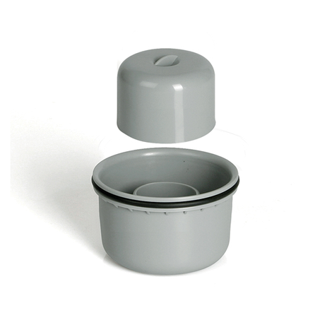 Cuerpo de sifón 30 mm con campana y junta (CAMALEON 100)