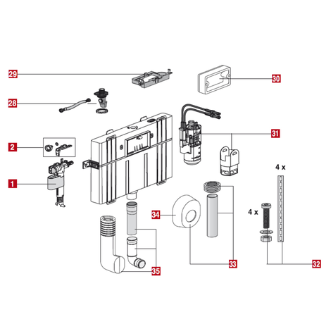 INEO - Conjunto de fijación