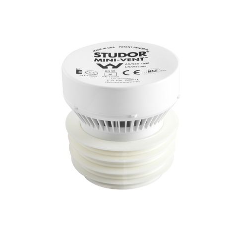 Válvula de admisión de aire para ventilación de redes de evacuación