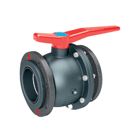 Brida, paso total con toma de engrase M5 para lubricación de la bola