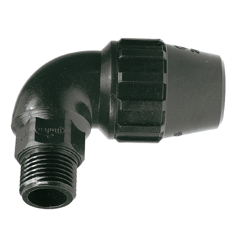 Codo 90° rosca macho