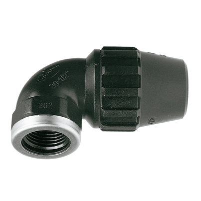 Codo 90° rosca hembra CON refuerzo metálico