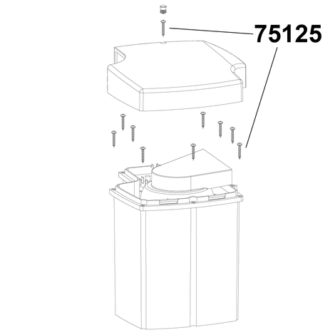 Tornillo casete y tapa - CICLON