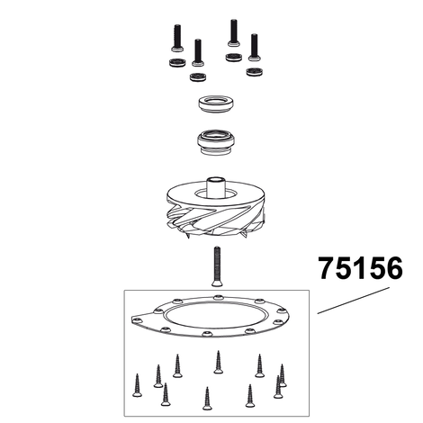 Conjunto cuchilla exterior - CICLON