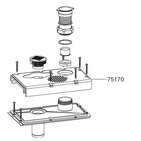 Tapa superior cuerpo Ciclon CC.