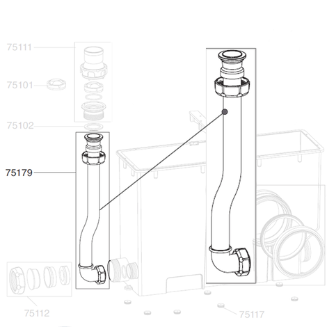 Tubo impulsión Ciclon CC.