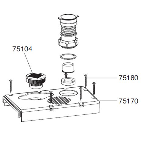 Tornillo tapas exterior Ciclon CC