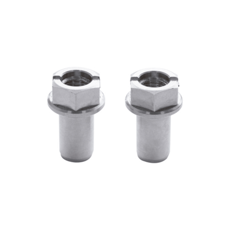 Tornillos rejilla para-hojas Akasison (conjunto de 2)