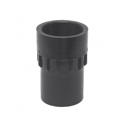Conector con rosca interna para canalón y sumideros 63/90