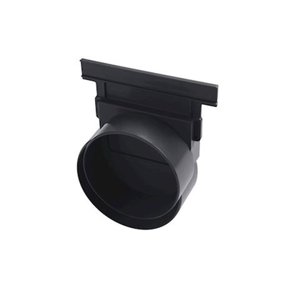 Tapa/salida de extremo o lateral PVC pretroquelada para canal CAN177N