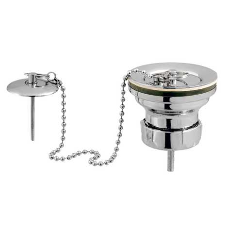 Válvula de desagüe con espiguilla