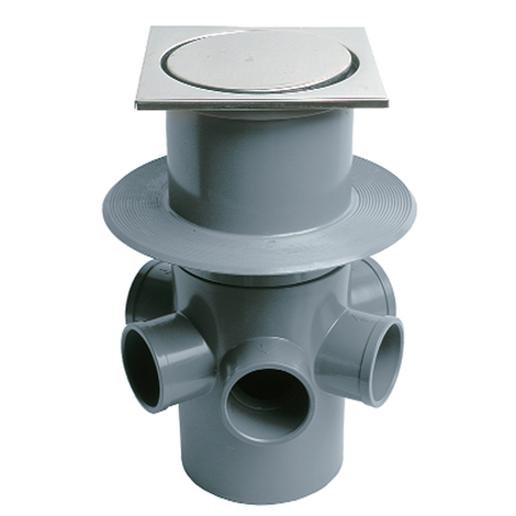 Bote sifonico sumidero aéreo