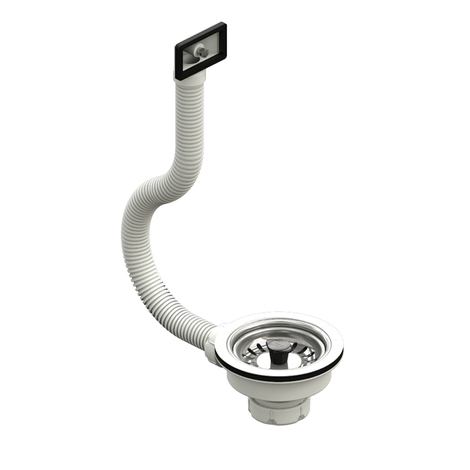 Válvula gigante cesta con rebosadero