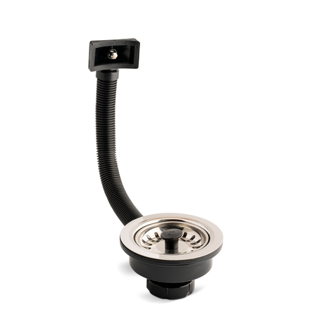 Válvula gigante cesta con rebosadero