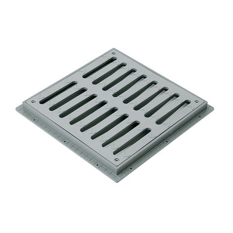 Rejilla PVC con cerco 310x310