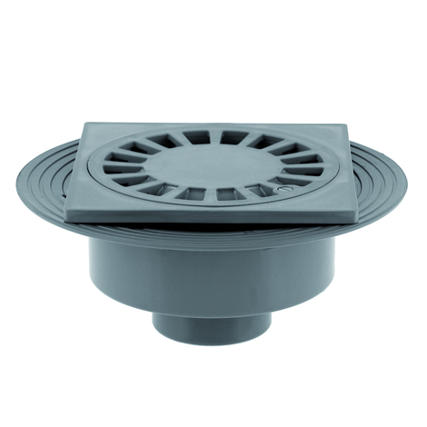 Caldereta sifónica extensible autolimpiante salida vertical macho encolar