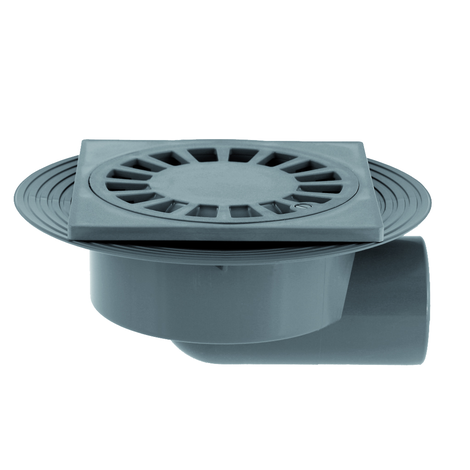 Caldereta sifónica extensible autolimpiante salida horizontal macho encolar