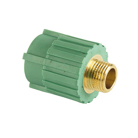 Terminal rosca macho redondo