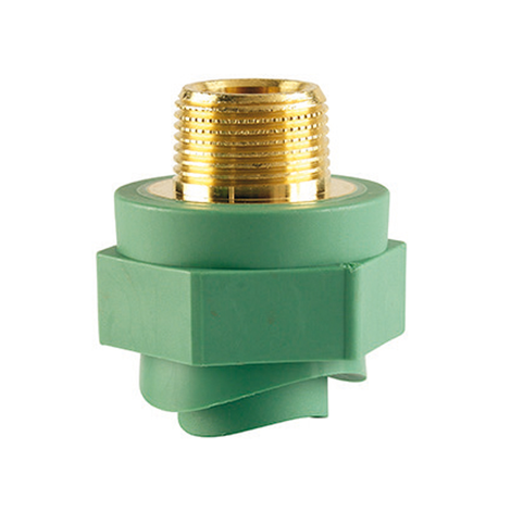 Injerto con salida rosca macho