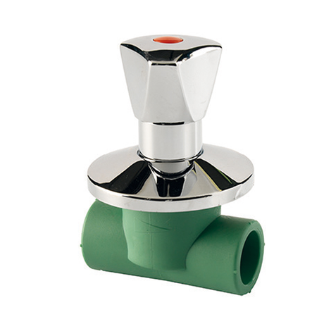 Válvula completa mando triangular