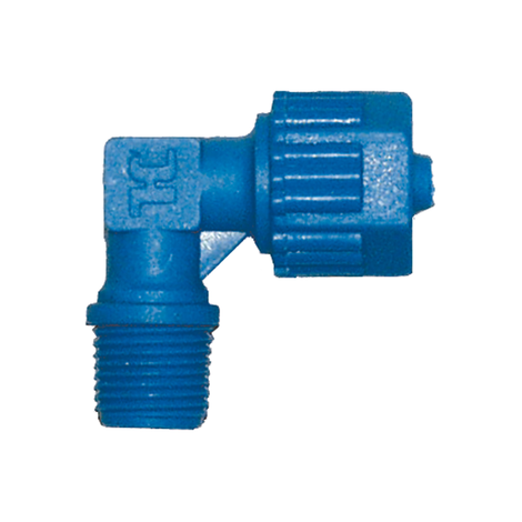 Codo 90° rosca macho mando hidráulico
