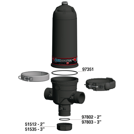 Junta tórica cierre filtros