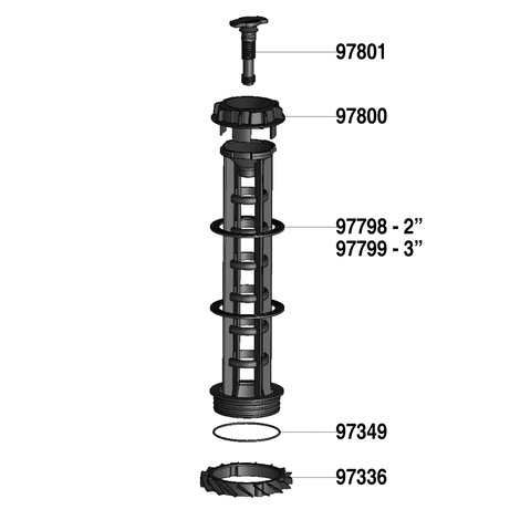 Tapón cartucho anillas