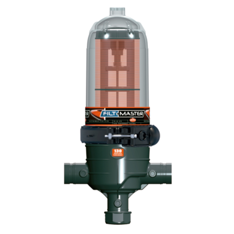 Filtro de anillas 2“ standard hidrociclónico con abrazadera PAFV