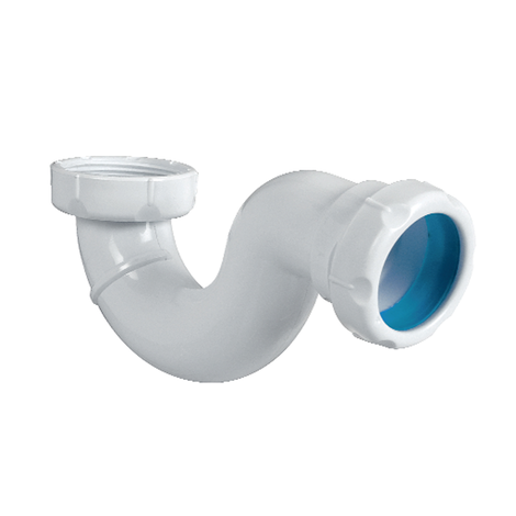 Curva sifonica con junta cónica